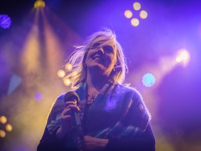 Elin Brimheim Heinesen at G! festival 2017. Photo: Alessio Mesiano.