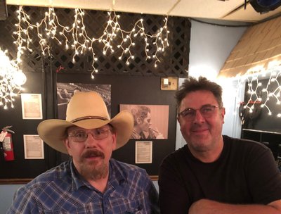 Saying Hi Vince Gill at the Bluebird!