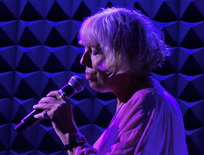 Barb Jungr photographed by James Gavin- Joe's Pub new York, July 2018 - 1968, Let The Sunshine In