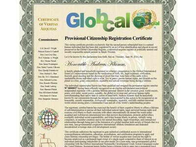 Andreas Klamm Sabaot (Andreas Klamm) Global Citizen