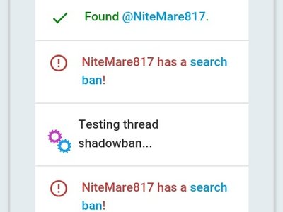 SHADOWBANNED ON TWITTER