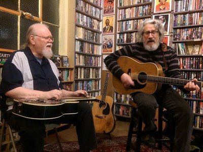 With Orville Johnson.
