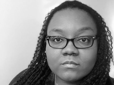 Black and White Artist Photo