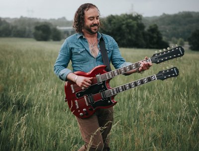 This guitar got a lot of use on the songs on Pretty Face.  Photo Credit: Charis Lauren