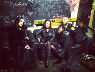 (Sonja, Ronnie & Lindi) TERMINATRYX, ROAR backstage, 2017