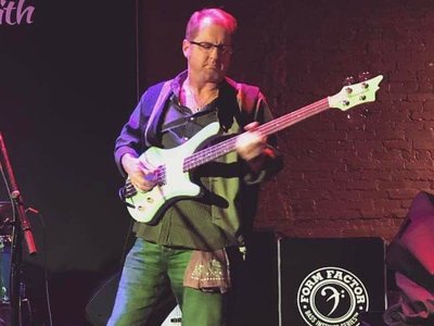 Bass Jam, 2017, Hammersmith K-bass, Tsunami Cables, Nordstrand Audio, Sean Fairchild, Andy Irvine
