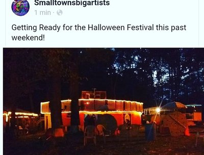 #SmalltownsBIGARTISTS Halloween Festival i produced