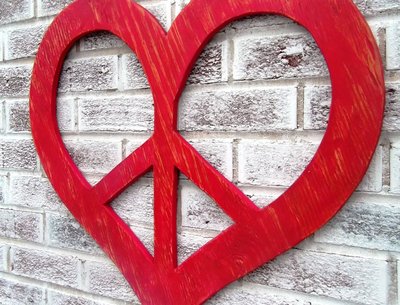You Can Make A Difference Peace Heart
