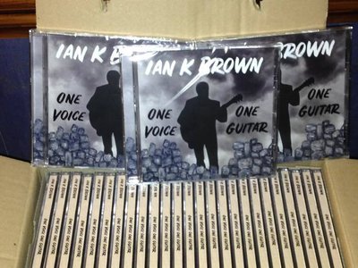 First box of new CDs