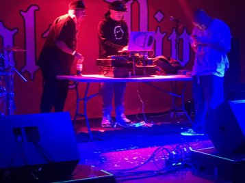 Sound check with Dj Eddie at The Holy Diver 11/07/2018