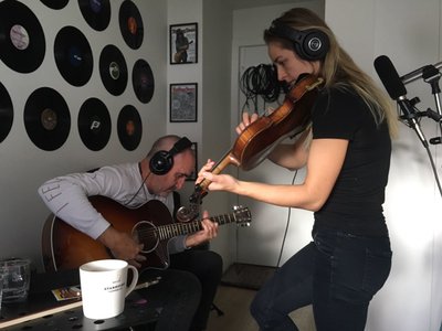 "Nest Of Vipers" in the studio with Aline Bobbin