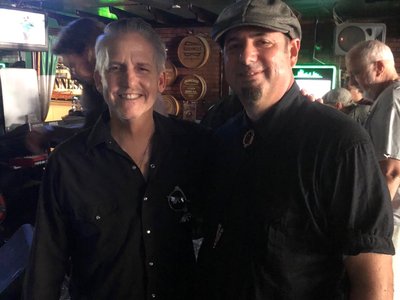 Eddie Hill of The Rockin' Rebels and Cort Stricker