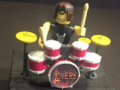 Still from toy rock band video of Dying Day.