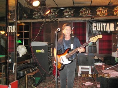 Kevin K. Gagnon on bass
