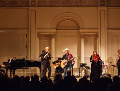 Grant Maloy Smith and Wouter Kellerman at Carnegie Hall, November 2018