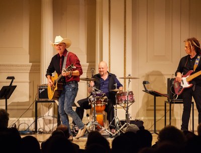 Grant Maloy Smith and band at Carnegie Hall, November 2018