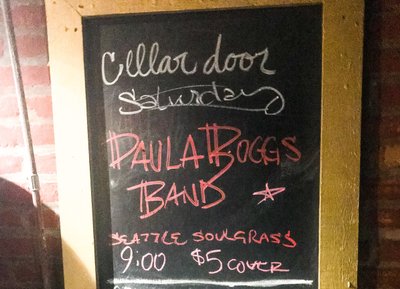 Last show 2018 at Port Townsend’s Cellar Door!