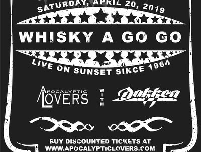 Opening for Dokken at the Whisky flyer