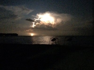 A thunderstorm picture i took at our family lake house last summer.