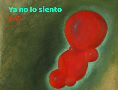 "Ya no lo siento" cover - Acrylic on canvas by boolapp