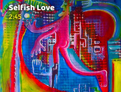 "Selfish love" cover - Acrylic on canvas by boolapp