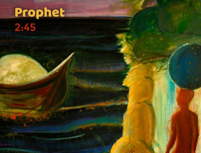"Prophet" cover - Acrylic on canvas by boolapp