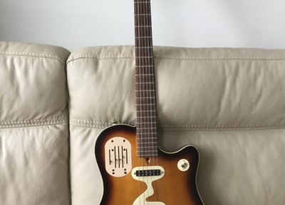 Godin, my preferred recording guitars. Roger Bruderlin
