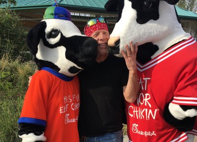 What can I say? Chick-fil-a cows are just loveable