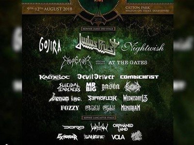 Bloodstock 2018 Poster featuring: SANGRE