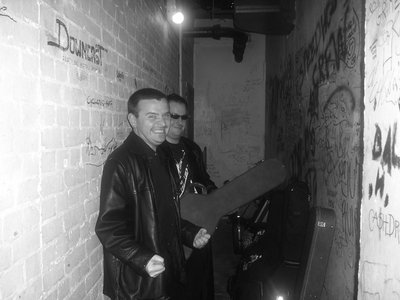 Waiting in the wings at The Borderline London 2005