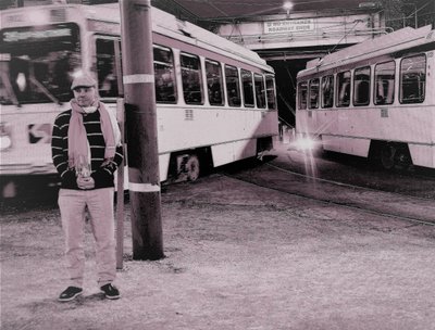 TROLLEY MADNESS AT THE 40TH ST TUNNEL..