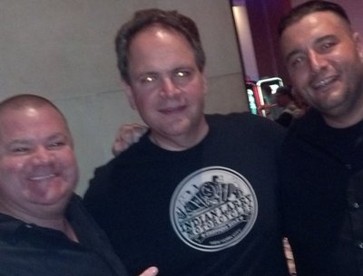 with Eddie at the hard rock