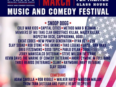 Hereâ€™s the lineup for Salute the Troops!