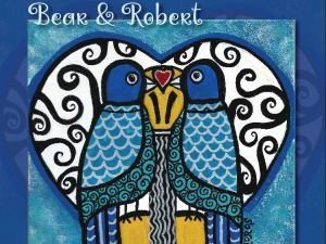 New collaboration with Bear and Robert! This is our Hearts In Blues CD Cover