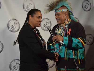 Native American Music Awards Red Carpet - Felipe Rose (Village People)