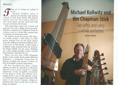 'Lifestyles Of Sedona' article published May 3, 2109- page 1