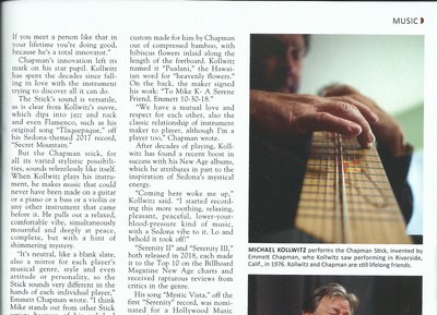 'Lifestyles Of Sedona' article published May 3, 2109- page 2