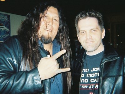 Derek and Testament's Chuck Billy