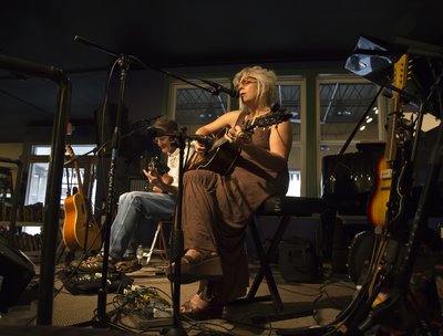 Riely & Molly at Book Nook 2015