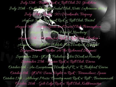 2019 Gig Dates