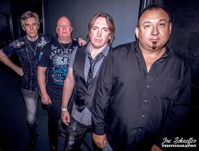 Backstage at the Whisky before set. 