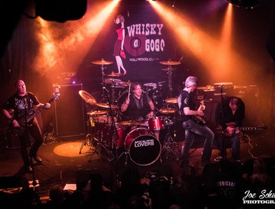 Whisky A Go Go set opening for the mighty Dokken. 