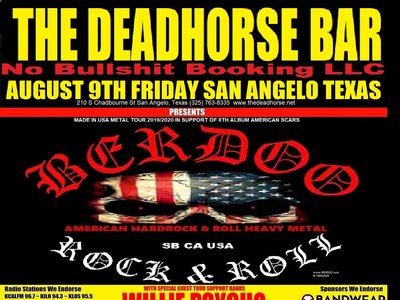 🔴You Rock www.BERDOO.com Booking@Berdoo.com JC Berdoo owns BERDOO & ALIEN-AID Beverage™©® 198