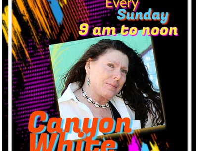 Canyon White is at The Canvas Cafe every Sunday 9am to Noon so come on up and start your day right w