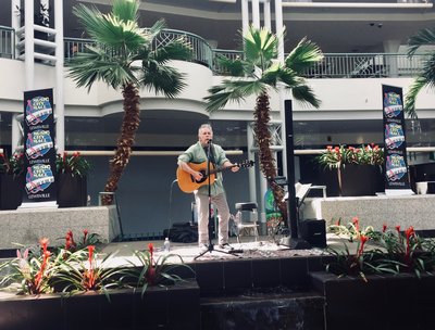 DW playing at Music City Mall, Lewisville, TX