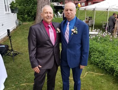 Joe and Jordan at Carly's wedding to Cody!