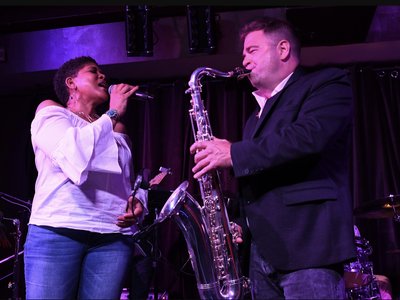 Performing with Patrick Lamb