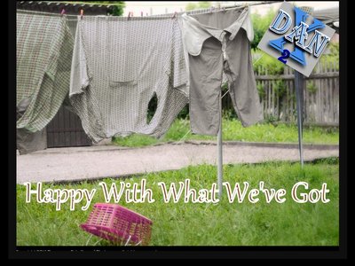 Happy with what we've got