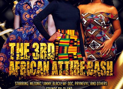 3rd Annual African Attire Bash