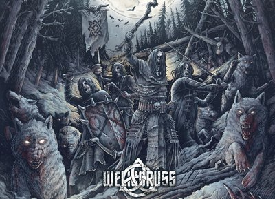 Cover art of upcoming album "Siberian Heathen Horde"